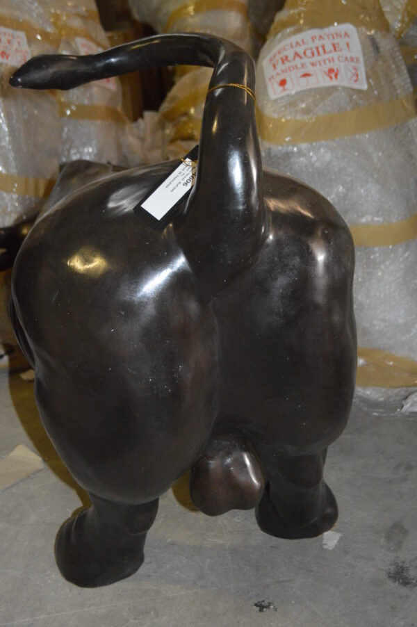 Wall street Bull - large Bronze Statue -  Size: 22"L x 50"W x 33"H.