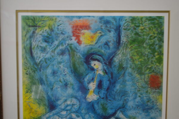 Magic Flute by Marc Chagall Limited Edition Lithograph -  42"L x 30"W x 2"H.