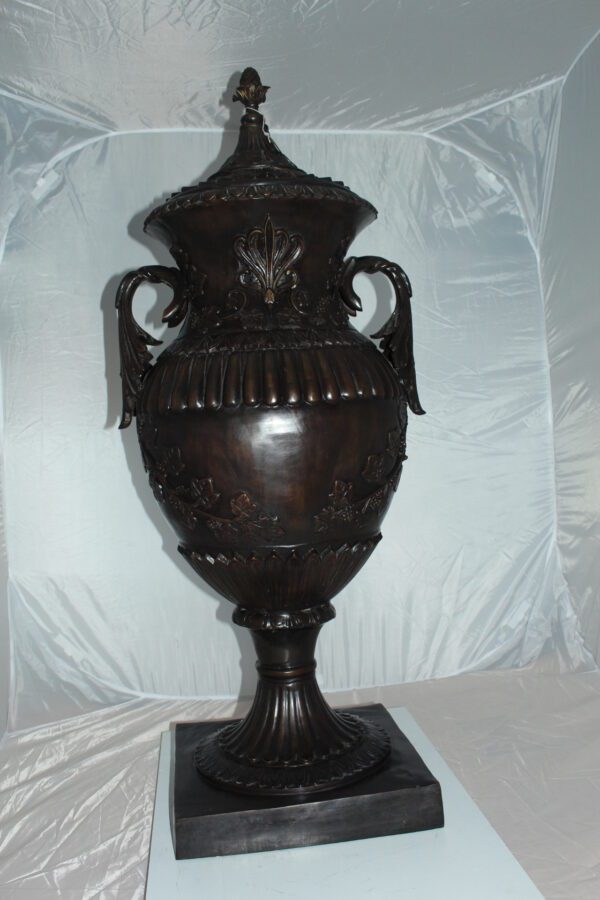 Vase - spirit large Bronze Statue -  Size: 21"L x 16"W x 48.5"H.