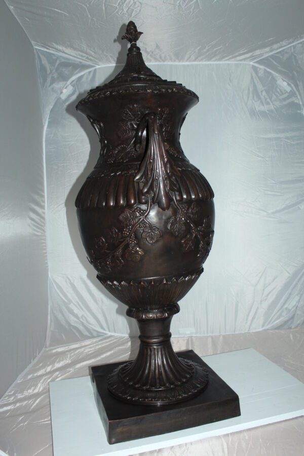 Vase - spirit large Bronze Statue -  Size: 21"L x 16"W x 48.5"H.