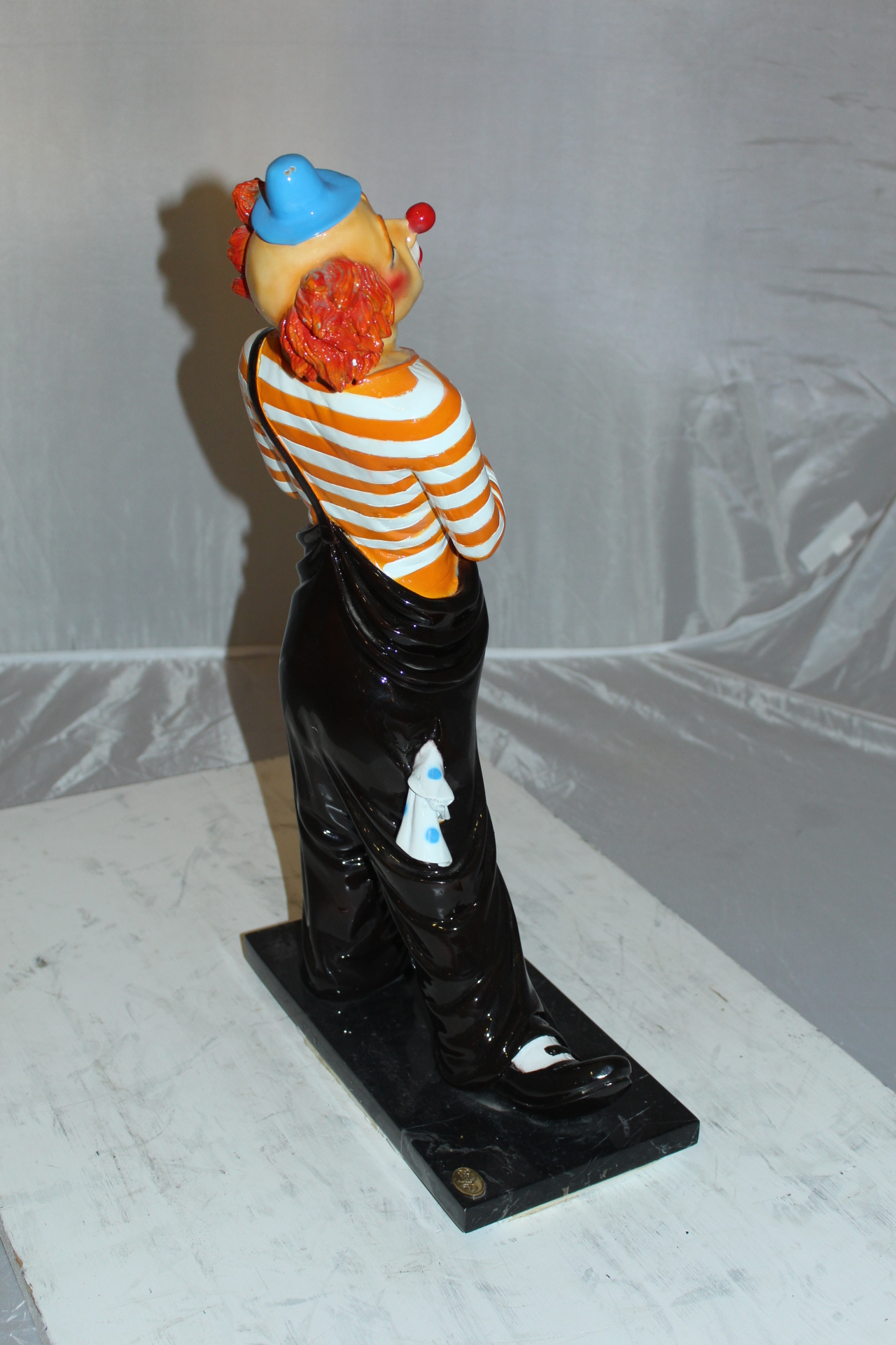 Clown - small Bronze Statue - Size: 12\