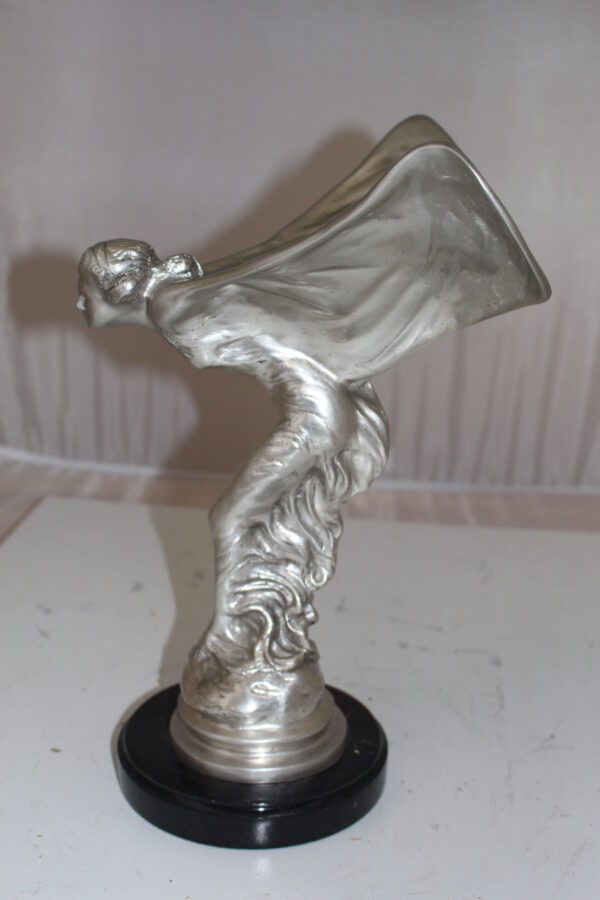 Rolls Royce -Small Bronze Statue -  Size: 9"L x 9"W x 14"H.