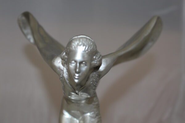 Rolls Royce -Small Bronze Statue -  Size: 9"L x 9"W x 14"H.