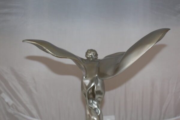 Rolls Royce -Large Bronze Statue -  Size: 14"L x 17"W x 18"H.