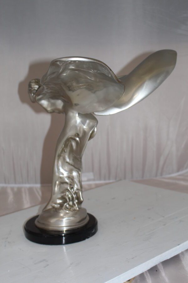 Rolls Royce -Large Bronze Statue -  Size: 14"L x 17"W x 18"H.