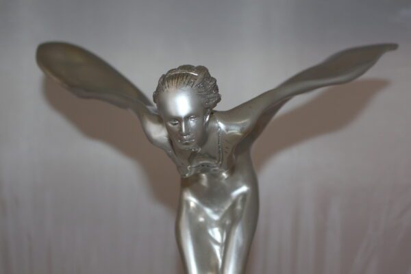 Rolls Royce -Large Bronze Statue -  Size: 14"L x 17"W x 18"H.