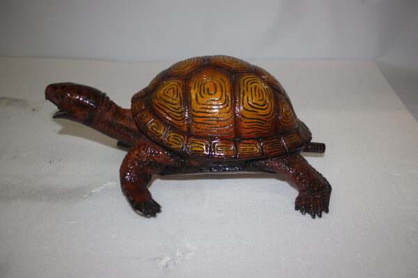 Bronze Turtle fountain -  Size: 14"L x 10"W x 6"H.