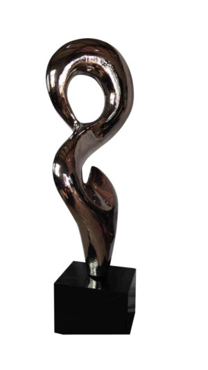 Modern arts - large statue - CC2 -  Size: 20"L x 20"W x 98"H.