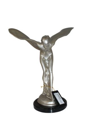 Rolls Royce -Large Bronze Statue -  Size: 14"L x 17"W x 18"H.