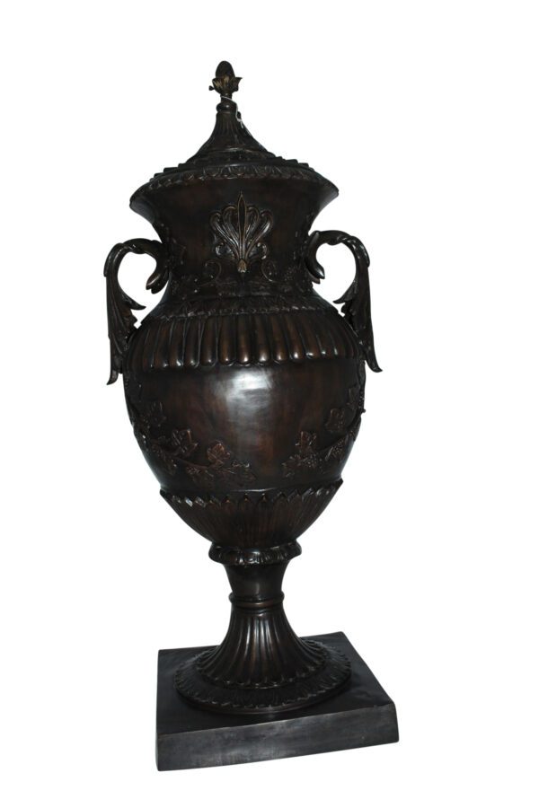 Vase - spirit large Bronze Statue -  Size: 21"L x 16"W x 48.5"H.