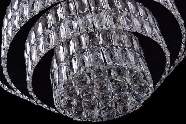 LED Chandelier Small Modern - Diameter Size is: 500 MM or approx 19.7 Inches