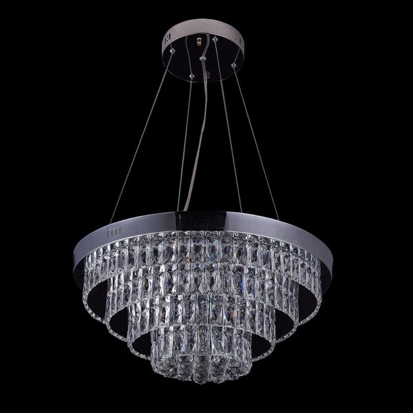 LED Chandelier Small Modern - Diameter Size is: 500 MM or approx 19.7 Inches