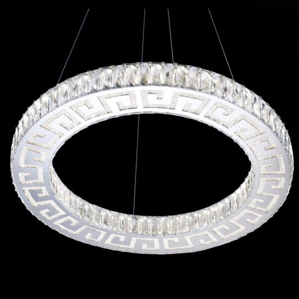 LED Chandelier Modern-Classic one Ring - Diameter 600 MM or approx 23.6 Inches