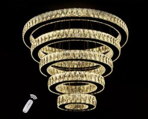 LED Chandelier Modern-Classic - Diameter Size is: 700 MM or approx 27.6 Inches