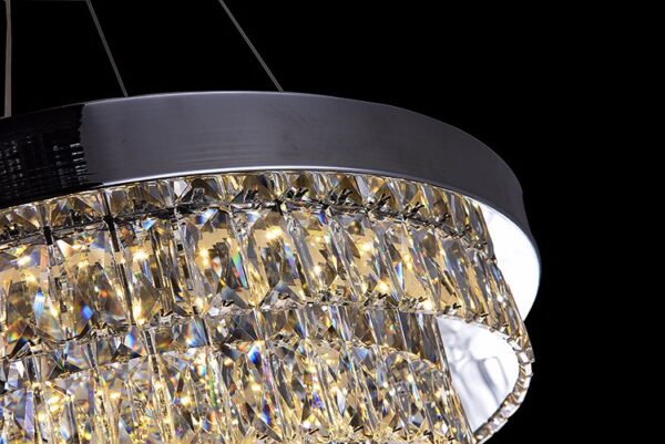 LED Chandelier Small Modern - Diameter Size is: 500 MM or approx 19.7 Inches