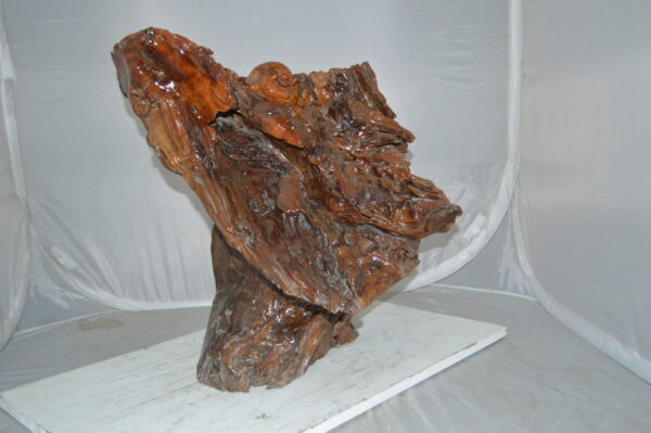 Wood Carved Buddha CC5 -  Size: 27"L x 24"W x 24"H. - Image 4