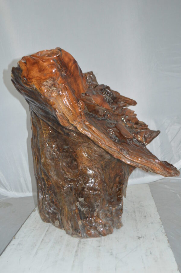 Wood Carved Buddha CC5 -  Size: 27"L x 24"W x 24"H. - Image 6