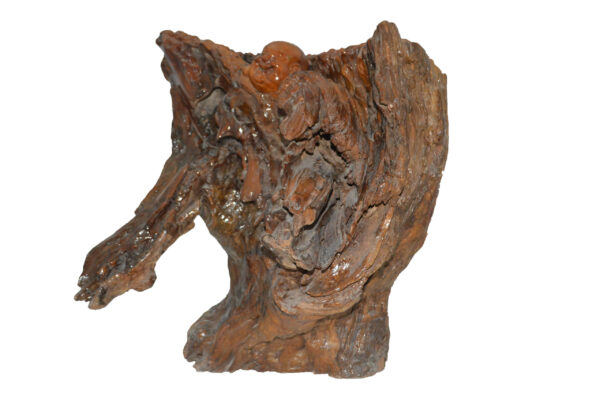 Wood Carved Buddha CC5 -  Size: 27"L x 24"W x 24"H. - Image 13