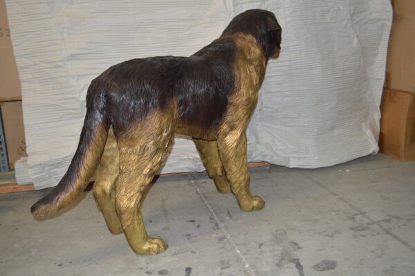 St. Bernard Dog Bronze Statue -  Size: 57"L x 16"W x 38"H. - Image 9