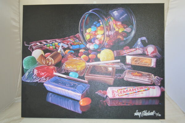 Candy - Painting on Canvas by Doug Bloodworth -  Size: 35"L x 28"W - Image 2