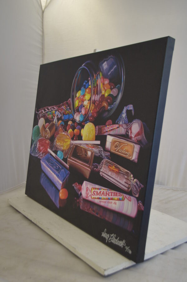 Candy - Painting on Canvas by Doug Bloodworth -  Size: 35"L x 28"W - Image 5