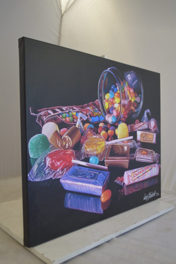 Candy - Painting on Canvas by Doug Bloodworth -  Size: 35"L x 28"W - Image 11