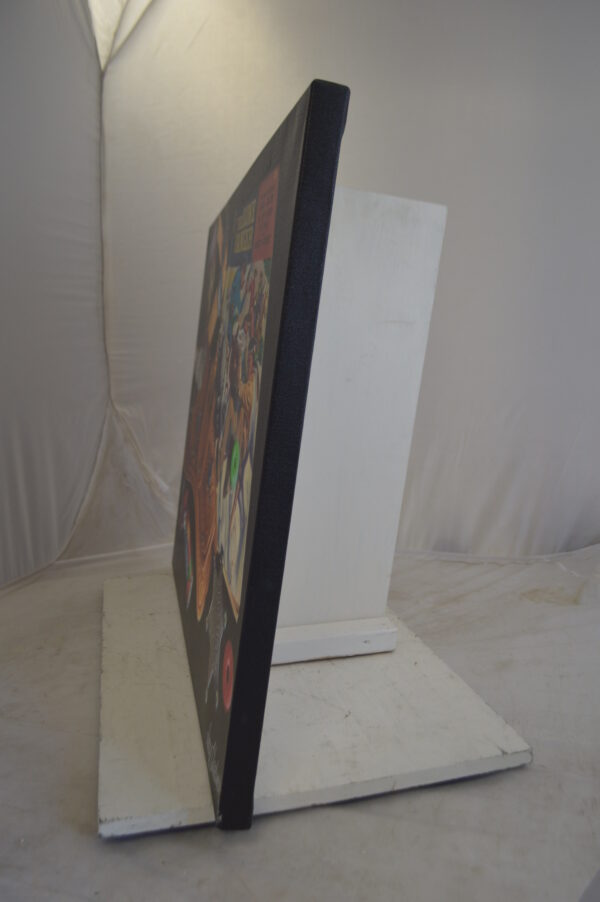 Lone Rangery Painting on Canvas by Doug Bloodworth -  Size: 37"L x 28"W - Image 6