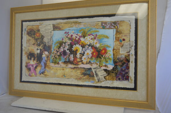 Love Letters Serigraph by Alexander and Wissotzky -  Size: 48"L x 31"W - Image 3