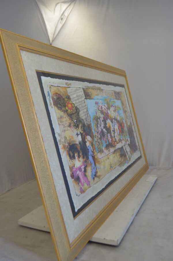 Love Letters Serigraph by Alexander and Wissotzky -  Size: 48"L x 31"W - Image 10