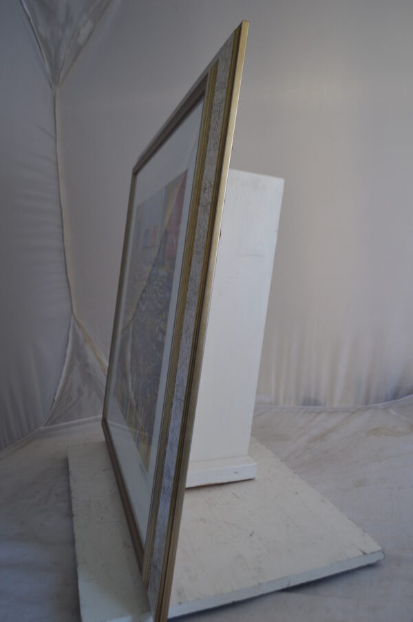 NY Stock Market Painting by Ari Gradus -  Size: 37"L x 34"W - Image 5