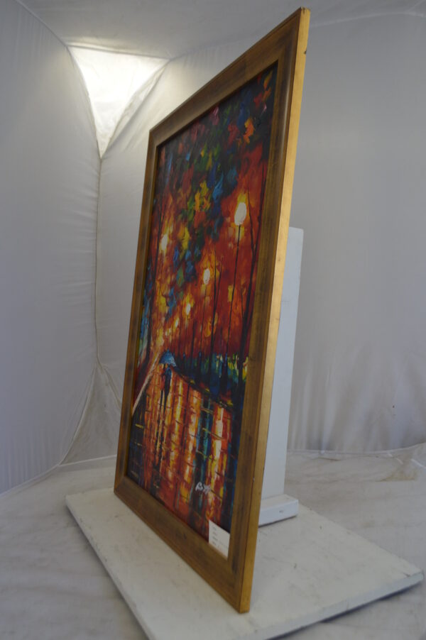 Paris Rain by Painting by unknown -  Size: 29"L x 41"W - Image 5