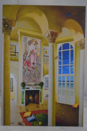 Timeless Painting By Orlando Quevedo -  Size: 20"L x 30"W