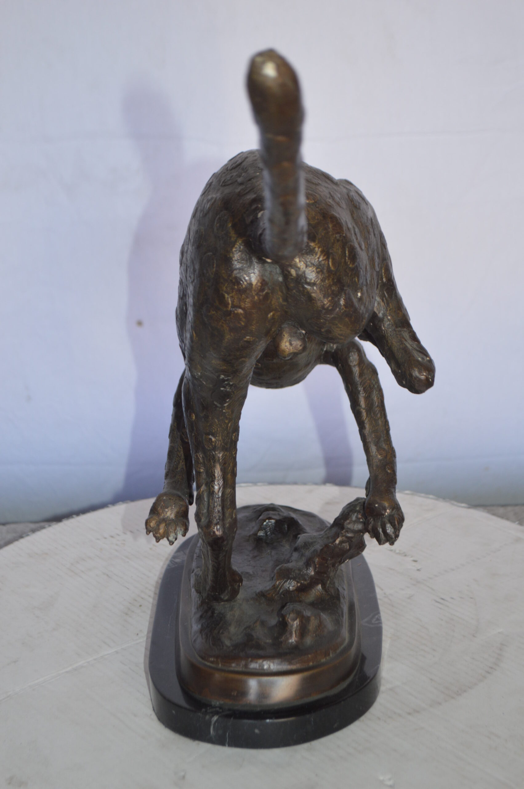 Running Cheetah Statue - large size – Luminosity Designs Ltd