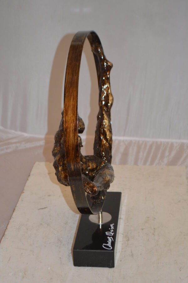 Gymnastic Resin Statue -  Size: 5"L x 17"W x 22"H. - Image 5