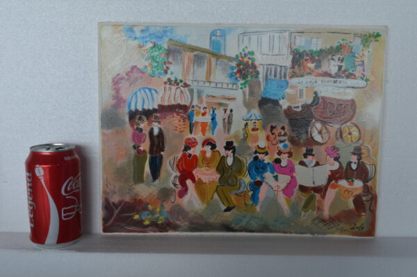 The Old Bakery Serigraph by Zule -  Size: 11"L x 14"W - Image 4