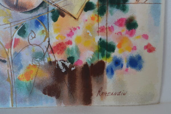 The Symphony Serigraph by Michael Rozenvain -  Size: 16"L x 18"W - Image 5