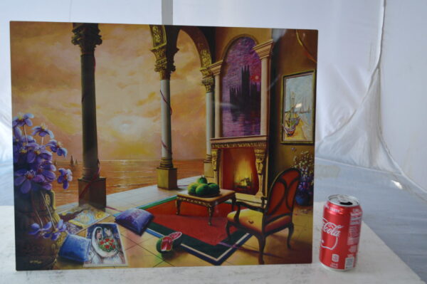 Orlando Quevedo Sunrise, Painting on aluminum -  Size: 16"L x 20"W - Image 3