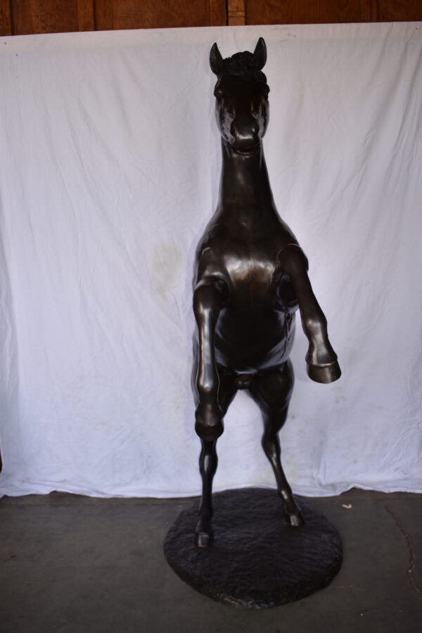 Ferrari Horse Life-size Bronze Statue Giant Size Size: 72" x 34" x 88"H - Image 6