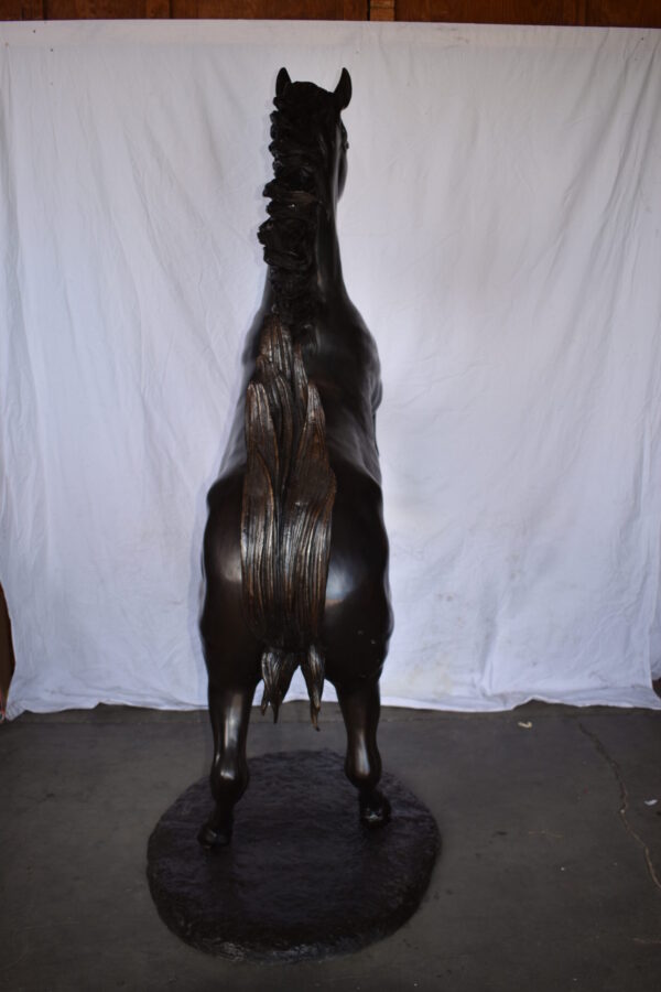 Ferrari Horse Life-size Bronze Statue Giant Size Size: 72" x 34" x 88"H - Image 10