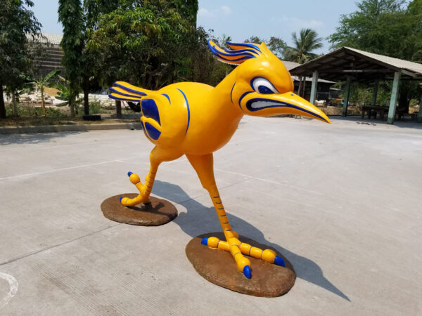 Giant Impressive Twelve Feet Long Roadrunner Bronze Statue 144" x 34" x 74"H - Image 2