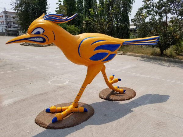 Giant Impressive Twelve Feet Long Roadrunner Bronze Statue 144" x 34" x 74"H - Image 4