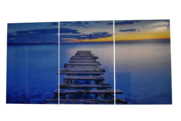 The Mystic Pointe Picture on A Large Three-Piece Acrylic Size: 1" x 78" x 39"H