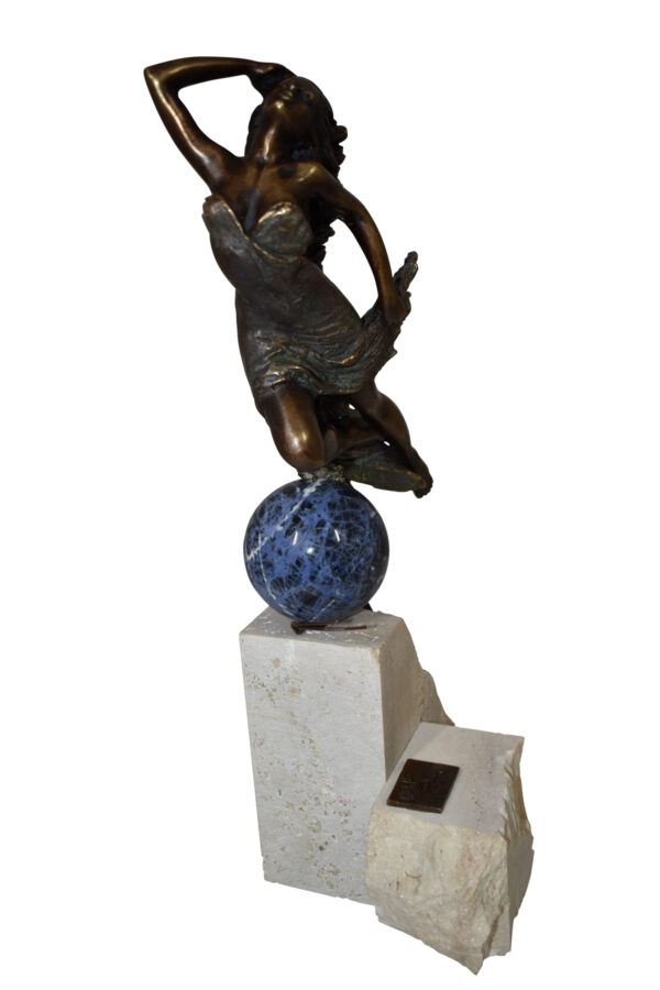 Emerge, Bronze Statue from the Vidal Collection, COA included 7" x 5" x 15"H