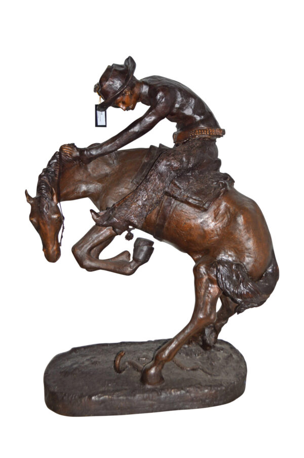 Giant Rattlesnake A Frederic Remington Replica Size: 36" x 30" x 60"H