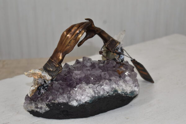 Engagement, Bronze Statue from the Vidal Collection, COA included 6" x 6" x 9"H - Image 6