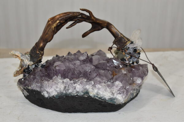 Engagement, Bronze Statue from the Vidal Collection, COA included 6" x 6" x 9"H - Image 7
