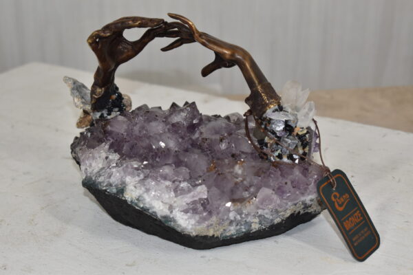 Engagement, Bronze Statue from the Vidal Collection, COA included 6" x 6" x 9"H - Image 8