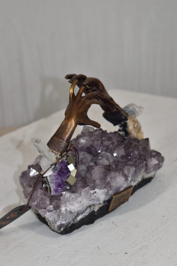 Engagement, Bronze Statue from the Vidal Collection, COA included 6" x 6" x 9"H - Image 9