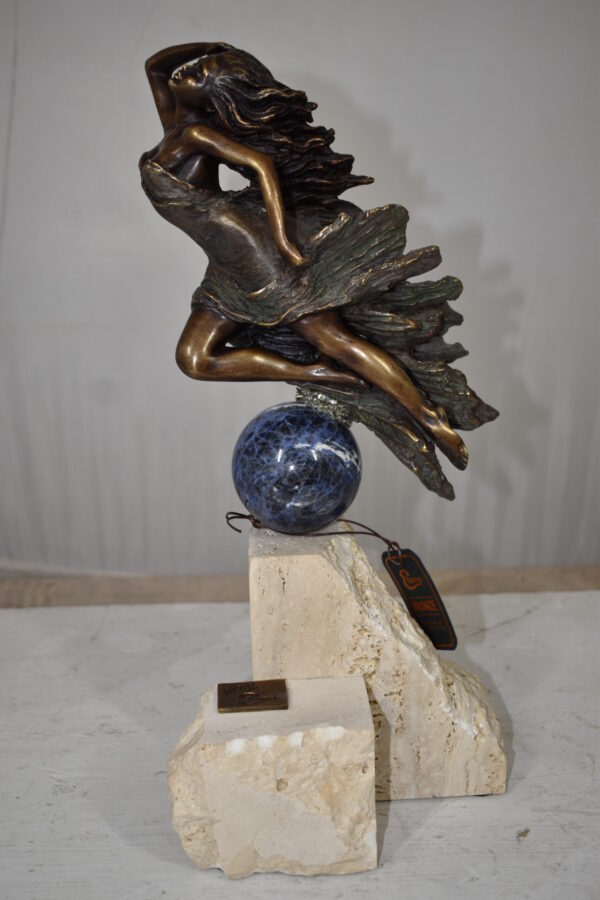 Emerge, Bronze Statue from the Vidal Collection, COA included 7" x 5" x 15"H - Image 3