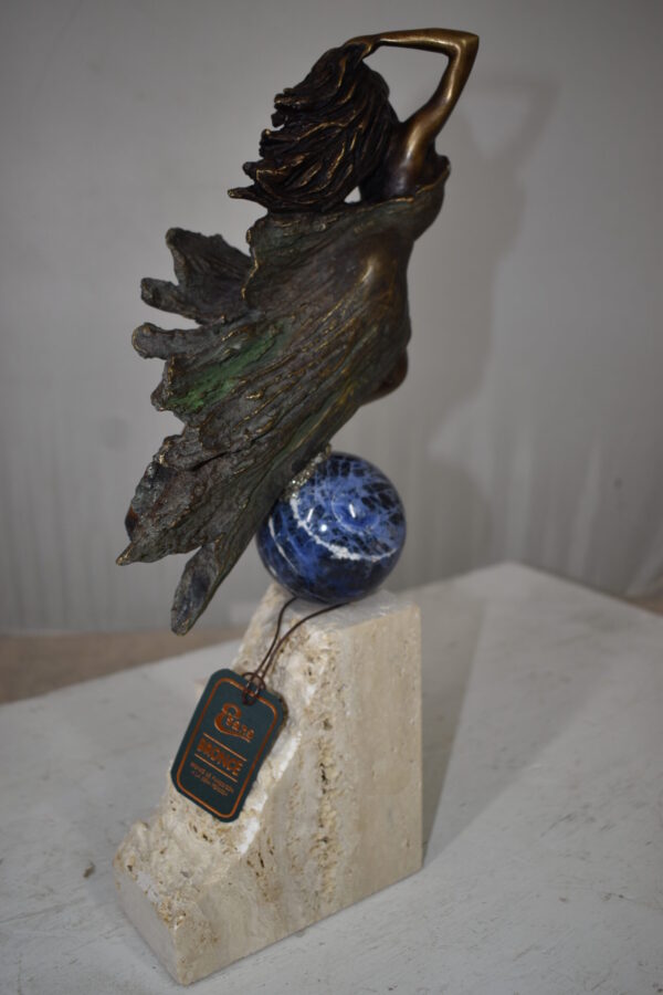 Emerge, Bronze Statue from the Vidal Collection, COA included 7" x 5" x 15"H - Image 8
